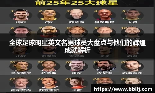 全球足球明星英文名男球员大盘点与他们的辉煌成就解析