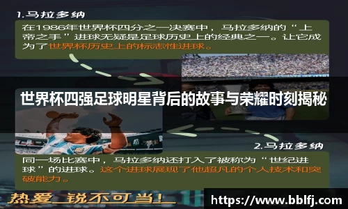 世界杯四强足球明星背后的故事与荣耀时刻揭秘