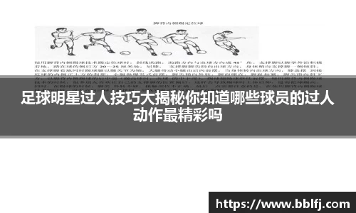 足球明星过人技巧大揭秘你知道哪些球员的过人动作最精彩吗